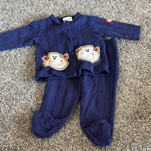 Kathy Ireland Blue Pajama Sets Soft and Cozy